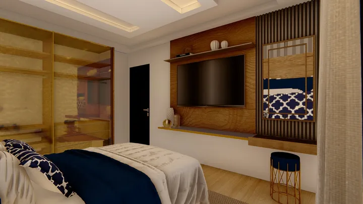 Casa 03 dormitórios com suíte em construção