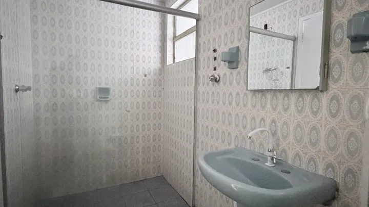 Apartamento de fundos para locação