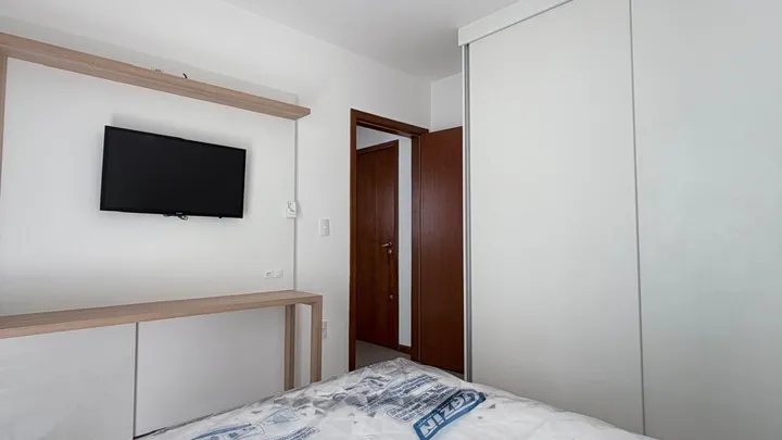 1 quarto 1 banheiro Apartamento mobilhado